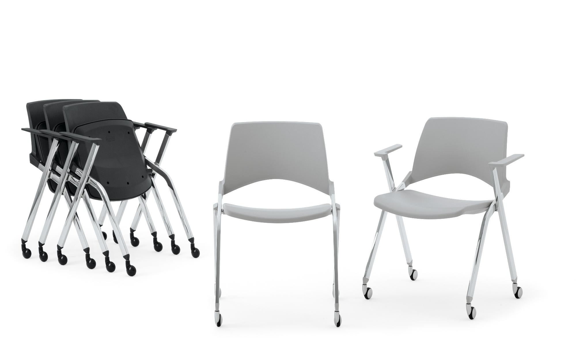 laKENDÒ PLASTIC CASTOR CHAIR - CASTOR CHAIRS - SEATING - Products